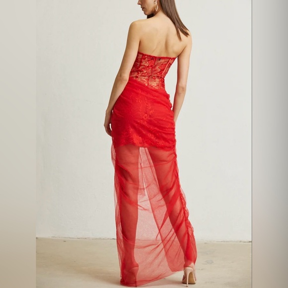 Tulle Corset Lace Dress - Picture 4 of 5